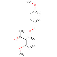 1234015-61-2 1-(2-Methoxy-6-(4-methoxybenzyloxy)phenyl)ethanone chemical structure
