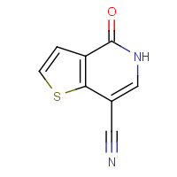 55040-34-1 4-Oxo-4,5-dihydrothieno[3,2-c]pyridine-7-carbonitrile chemical structure