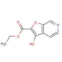 106531-50-4 Ethyl 3-hydroxyfuro[2,3-c]pyridine-2-carboxylate chemical structure