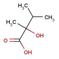 3639-20-1 2-Hydroxy-2,3-dimethylbutanoic acid chemical structure