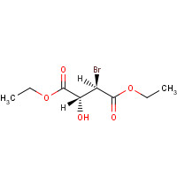 80640-15-9 (2R,3R)-Diethyl 2-bromo-3-hydroxysuccinate chemical structure