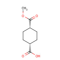 1011-85-4 (1s,4s)-4-(Methoxycarbonyl)-cyclohexanecarboxylic acid chemical structure