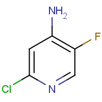 89510-90-7 4-Amino-2-chloro-5-fluoropyridine chemical structure