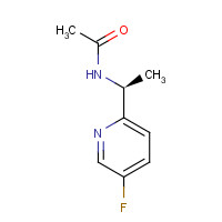 905587-17-9 (S)-N-(1-(5-Fluoropyridin-2-yl)ethyl)acetamide chemical structure