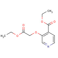 18343-02-7 Ethyl 3-(2-ethoxy-2-oxoethoxy)isonicotinate chemical structure