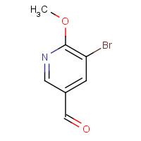 65873-73-6 5-Bromo-6-methoxynicotinaldehyde chemical structure