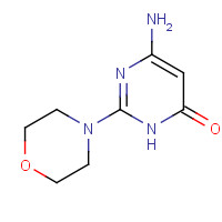 104637-63-0 6-Amino-2-morpholinopyrimidin-4(3H)-one chemical structure