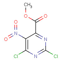 52047-13-9 Methyl 2,6-dichloro-5-nitropyrimidine-4-carboxylate chemical structure