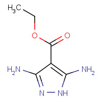 6825-71-4 Ethyl 3,5-diamino-1H-pyrazole-4-carboxylate chemical structure