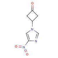 716316-22-2 3-(4-Nitro-1H-imidazol-1-yl)cyclobutanone chemical structure