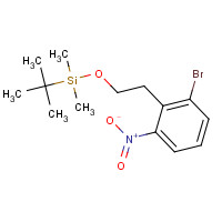 1227958-15-7 (2-Bromo-6-nitrophenethoxy)-(tert-butyl)dimethylsilane chemical structure