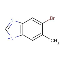 116106-16-2 5-Bromo-6-methyl-1H-benzo[d]imidazole chemical structure