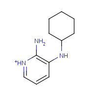 1286273-78-6 3-N-Cyclohexylpyridine-2,3-diamine chemical structure