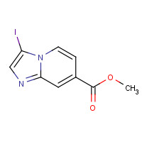 1009378-93-1 Methyl 3-iodoimidazo[1,2-a]pyridine-7-carboxylate chemical structure