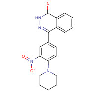 218144-45-7 4-[3-Nitro-4-(piperidin-1-yl)phenyl]-1,2-dihydrophthalazin-1-one chemical structure