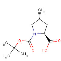 364750-80-1 (2S,4R)-1-[(tert-Butoxy)carbonyl]-4-methylpyrrolidine-2-carboxylic acid chemical structure