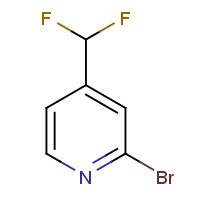 1204295-87-3 2-Bromo-4-(difluoromethyl)pyridine chemical structure
