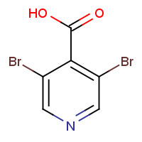 13958-91-3 3,5-Dibromopyridine-4-carboxylic acid chemical structure