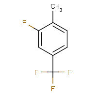 1204296-09-2 3-Fluoro-4-methylbenzotrifluoride chemical structure