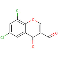 64481-10-3 6,8-Dichloro-4-oxo-4H-chromene-3-carbaldehyde chemical structure
