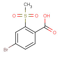 142994-02-3 4-Bromo-2-(methylsulfonyl)benzoic acid chemical structure