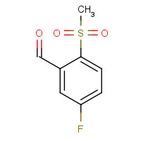 849035-71-8 5-Fluoro-2-(methylsulfonyl)benzaldehyde chemical structure