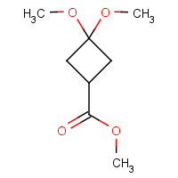 98231-07-3 3,3-Dimethoxycyclobutane-1-carboxylate methyl ester chemical structure