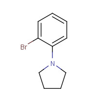 87698-81-5 1-(2-Bromophenyl)pyrrolidine chemical structure