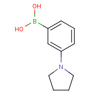659731-18-7 [3-(1-Pyrrolidinyl)phenyl]boronic acid chemical structure