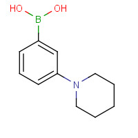 634905-21-8 3-(Piperidinyl)phenylboronic acid chemical structure