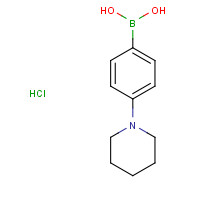 229009-42-1 4-(Piperidinyl)phenylboronic acid chemical structure
