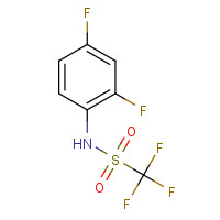 23384-22-7 N-(2,4-difluorophenyl)-1,1,1-trifluoromethane sulfonamide chemical structure