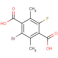 1245807-10-6 Dimethyl 2-bromo-5-Fluoroterephthalic acid chemical structure