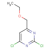 1289385-14-3 2,4-Dichloro-6-(ethoxymethyl)pyrimidine chemical structure