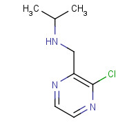 1289385-16-5 N-[(3-Chloro-2-pyrazinyl)methyl]-2-propanamine chemical structure