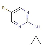 1289387-32-1 N-Cyclopropyl-5-fluoro-2-pyrimidinamine chemical structure