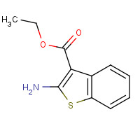 7311-95-7 2-Amino-1-benzothiophene-3-carboxylic acid ethyl ester chemical structure