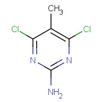 7153-13-1 4,6-Dichloro-5-methyl-2-pyrimidinamine chemical structure