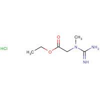 15366-32-2 Ethyl N-carbamimidoyl-N-methylglycinate hydrochloride chemical structure