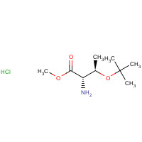 71989-43-0 Methyl O-(2-methyl-2-propanyl)-L-threoninate hydrochloride chemical structure
