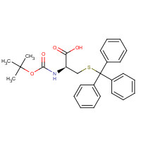 87494-13-1 Boc-S-trityl-D-cysteine chemical structure