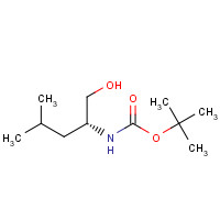 106930-51-2 2-Methyl-2-propanyl [(2R)-1-hydroxy-4-methyl-2-pentanyl]carbamate chemical structure