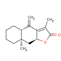73069-14-4 (4aS,8aR,9aS)-3,8a-Dimethyl-4-methylene-4a,5,6,7,8,8a,9,9a-octahydronaphtho[2,3-b]furan-2(4H)-one chemical structure