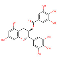 4233-96-9 (2S,3R)-5,7-Dihydroxy-2-(3,4,5-trihydroxyphenyl)-3,4-dihydro-2H-chromen-3-yl 3,4,5-trihydroxybenzoate chemical structure