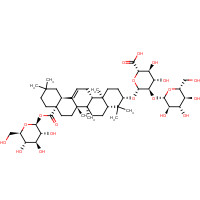 34367-04-9 chikusetsusaponin V chemical structure