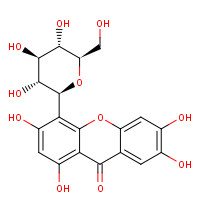 24699-16-9 (1S)-1,5-Anhydro-1-(1,3,6,7-tetrahydroxy-9-oxo-9H-xanthen-4-yl)-D-glucitol chemical structure