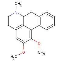 475-83-2 1,2-Dimethoxy-6-methyl-5,6,6a,7-tetrahydro-4H-dibenzo[de,g]quinoline chemical structure