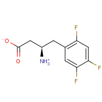 936630-57-8 (3R)-3-Ammonio-4-(2,4,5-trifluorophenyl)butanoate chemical structure