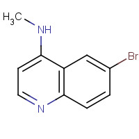 916812-31-2 6-Bromo-N-methyl-4-quinolinamine chemical structure