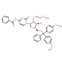251647-49-1 4-(Benzoylamino)-1-{5-O-[bis(4-methoxyphenyl)(phenyl)methyl]-2-O-(2-methoxyethyl)-b-D-xylofuranosyl}-2(1H)-pyrimidinone chemical structure
